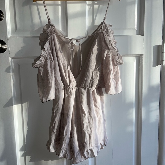 Wishlist Apparel Off the Shoulder Romper - Picture 3 of 3